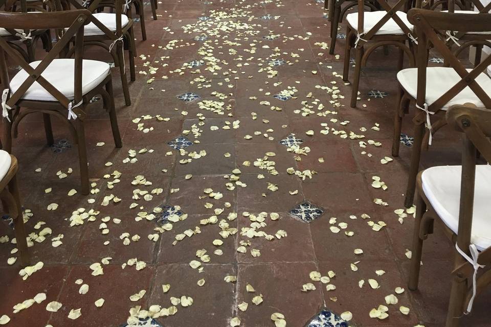 Ceremonia en salón