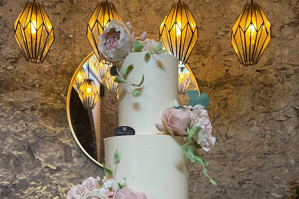 Pastel de bodas