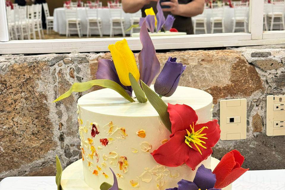 Pastel de bodas