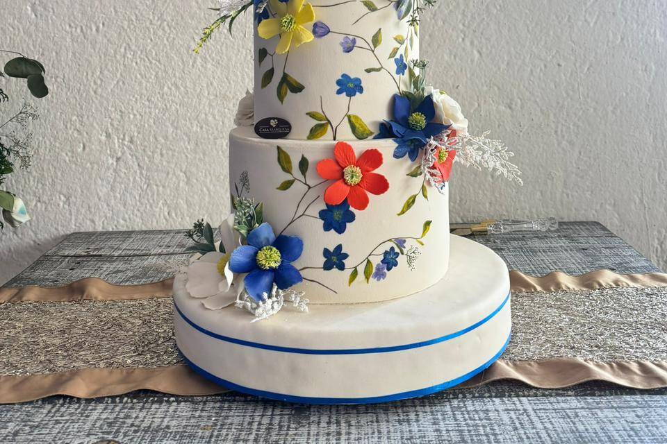 Pastel de bodas