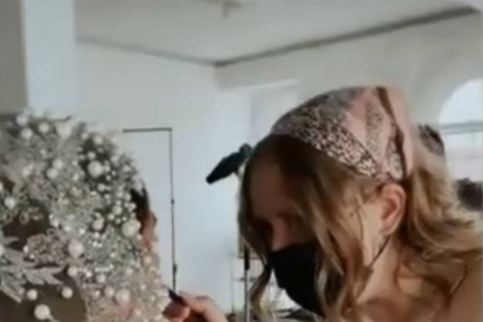 Maquillaje y peinado para novias