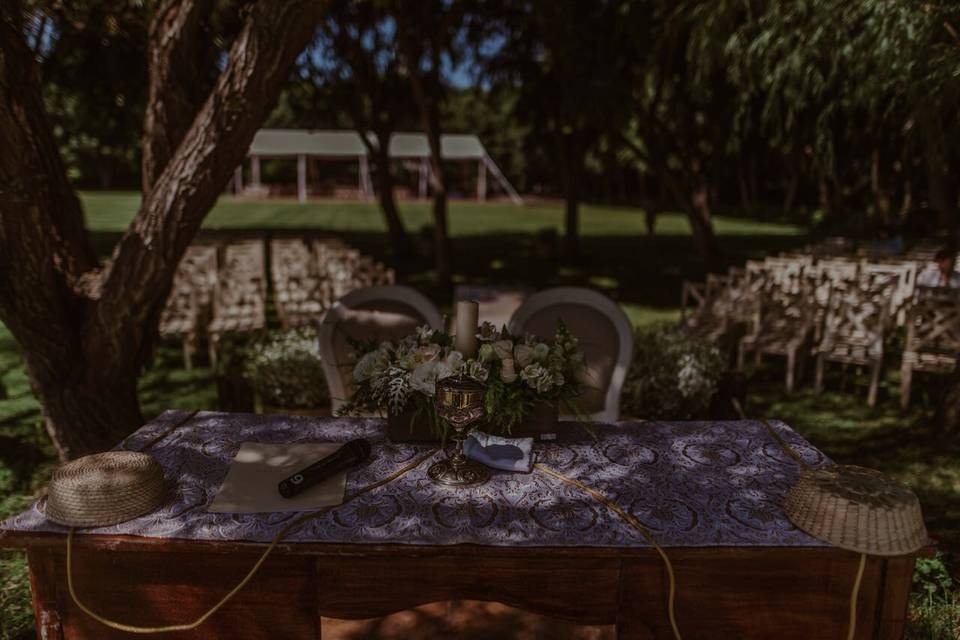 Jardín de bodas La Aldea