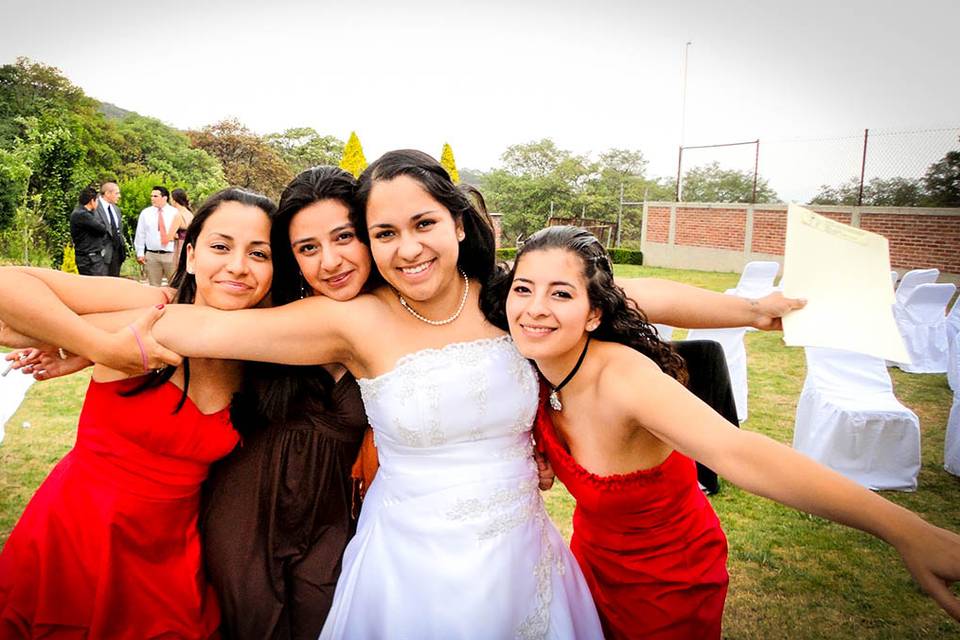 Boda jardín