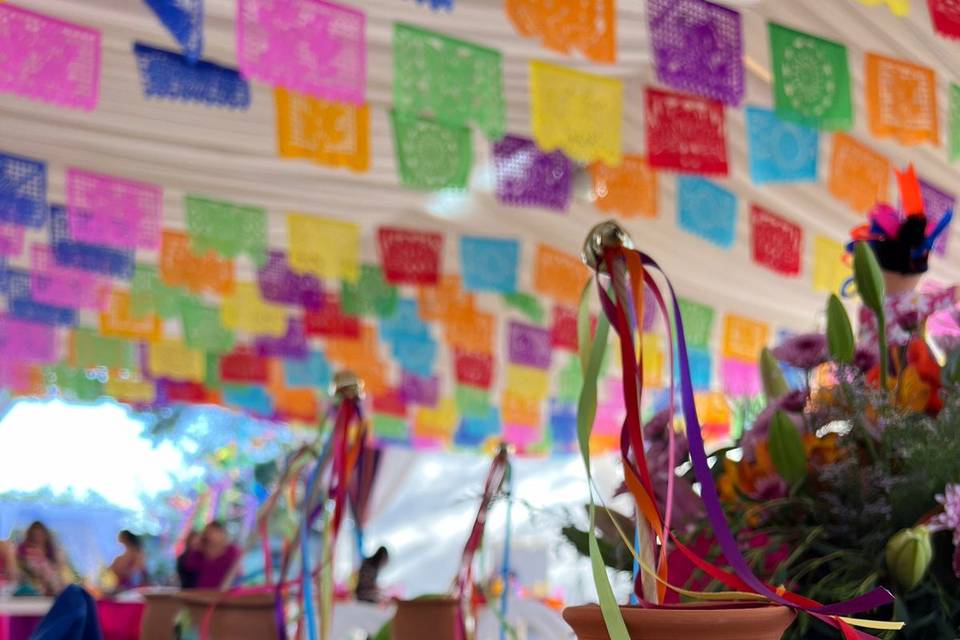 Centro de mesa mexicano