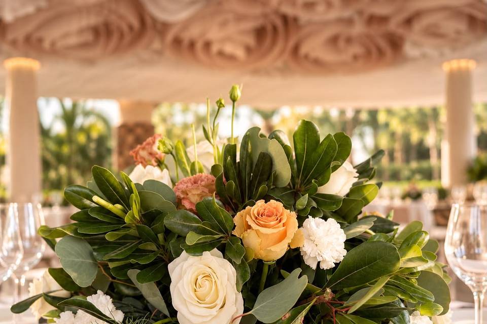 Arreglo floral, los detalles c