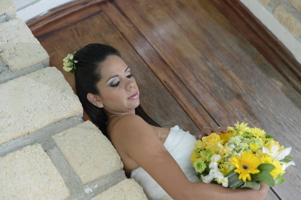 Novia elegante