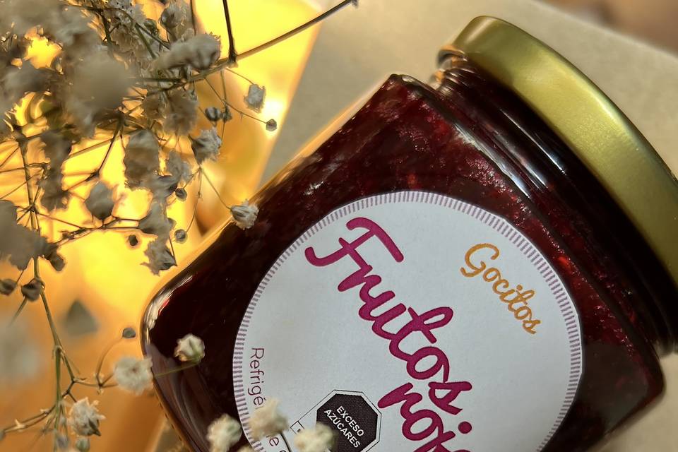 Mermelada grande frutos rojos