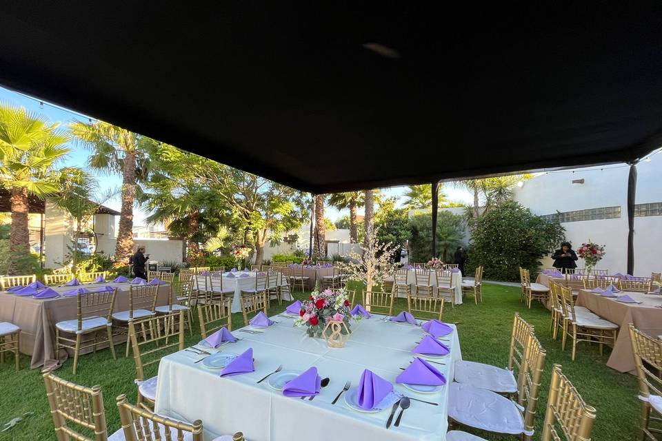 Uso de Toldo Auditorio