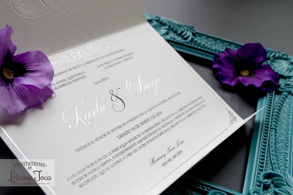 Invitations by Liliana Toca