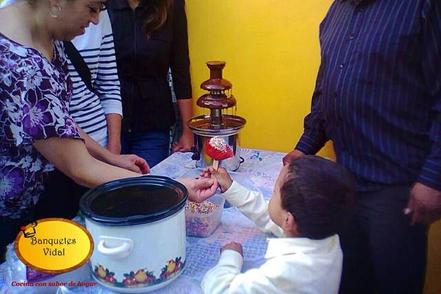 Fuente de chocolate