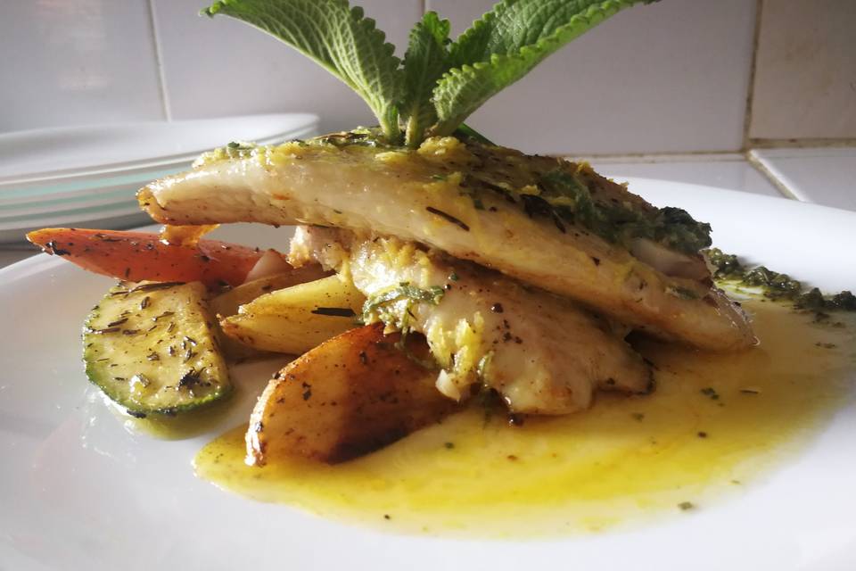 Pescado al limon