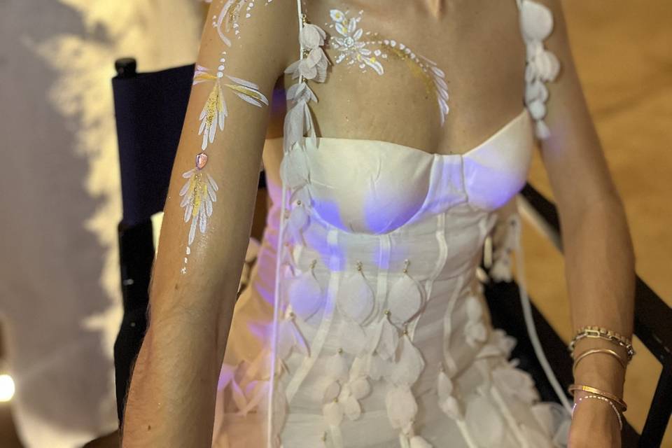 Bridal bodyart