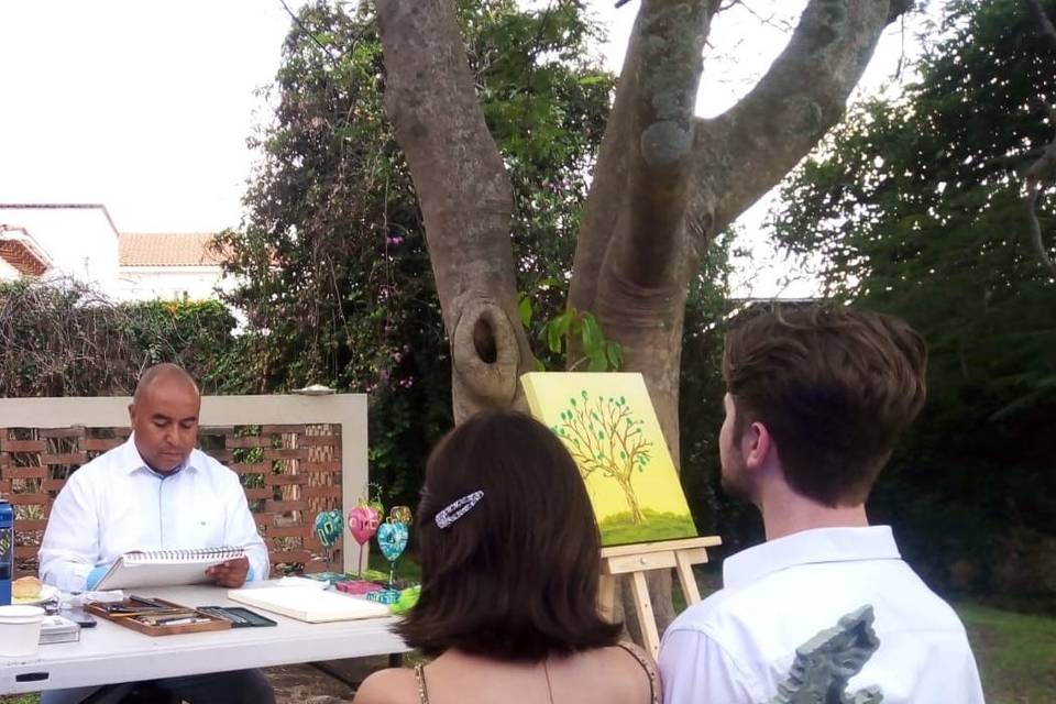 Rafael Sierra - Pintura en Vivo