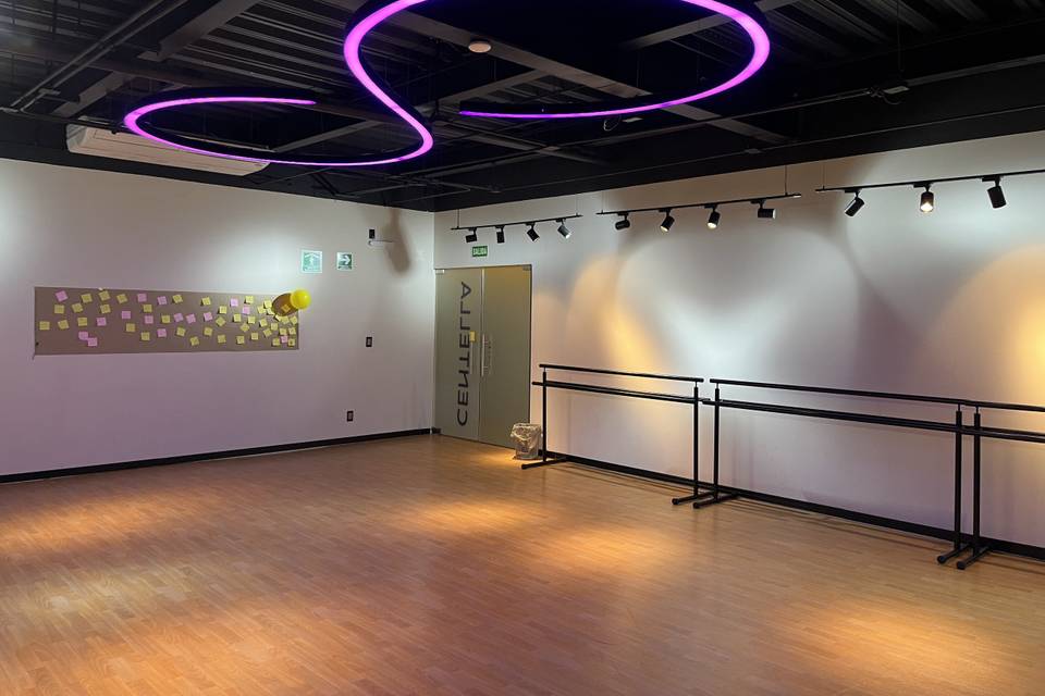 Salón pequeño de ensayo