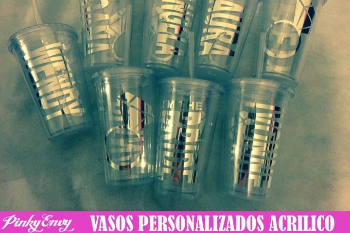 Vasos acrilico