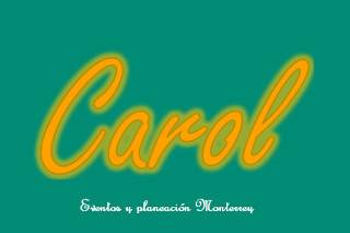 Carol Eventos y Planeación Monterrey Logo