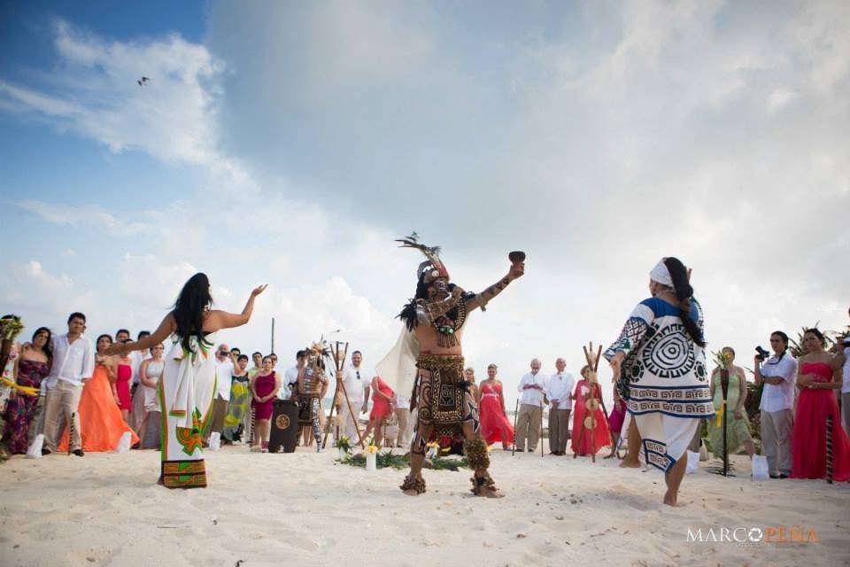 Mayan wedding