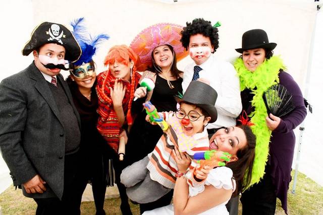 Carpa de fotodisfraces