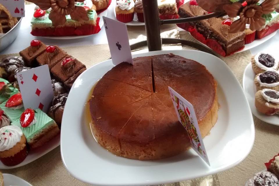 Flan napolitano