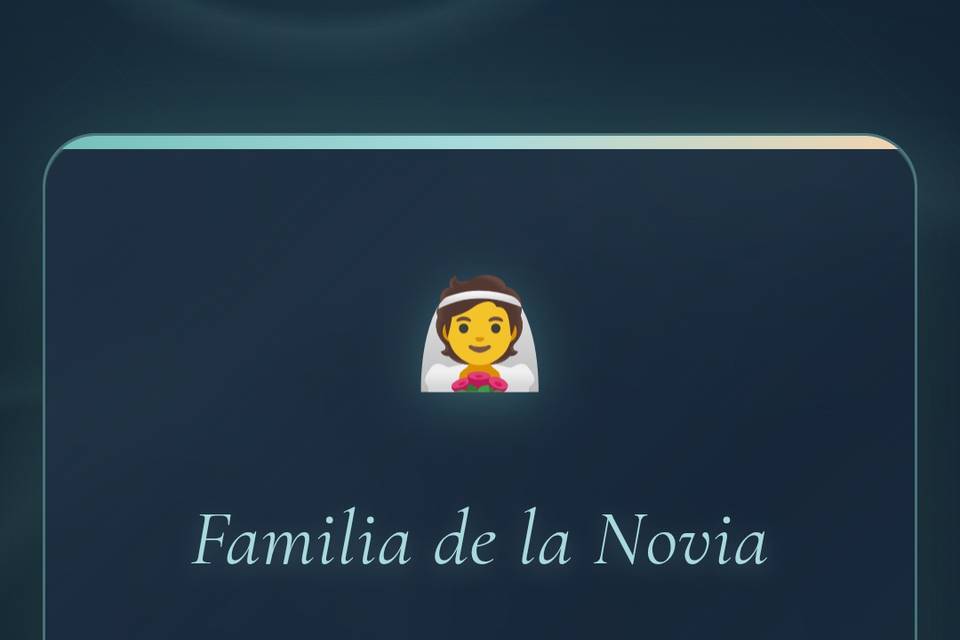 Información de novios
