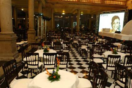 Vista general del salón