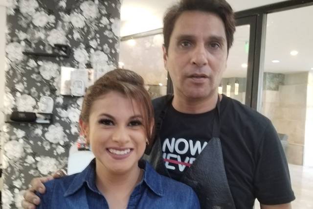 Maquillaje y peinado