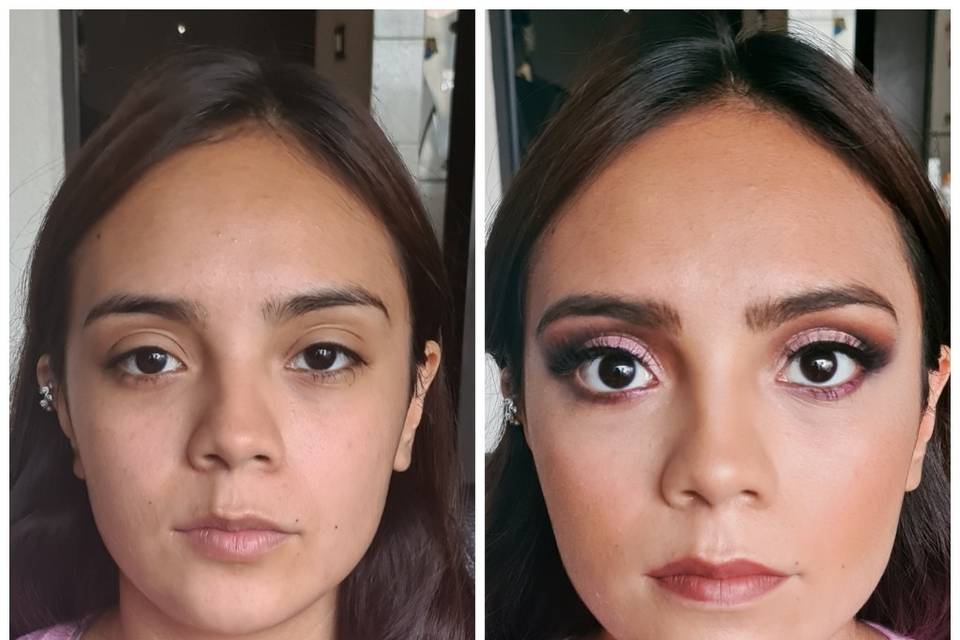 Prueba de maquillaje