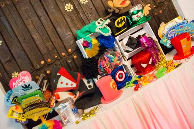 Mesa de accesorios o props