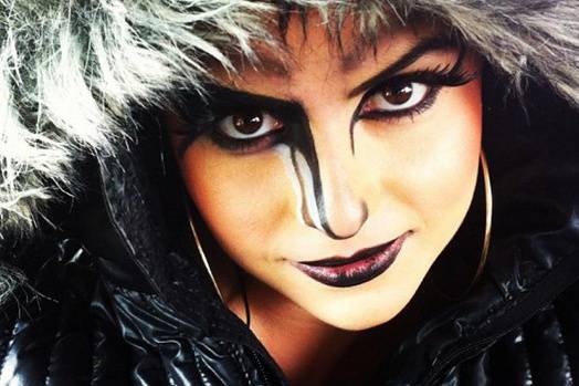 Maquillaje de pelicula