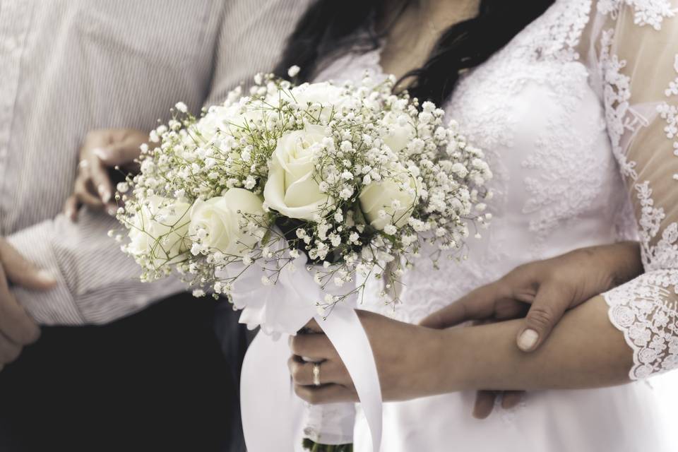 Bodas | Ramo blanco
