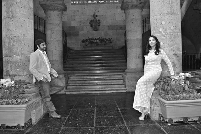 Sesión de fotos en Palacio de Gobierno Guadalajara