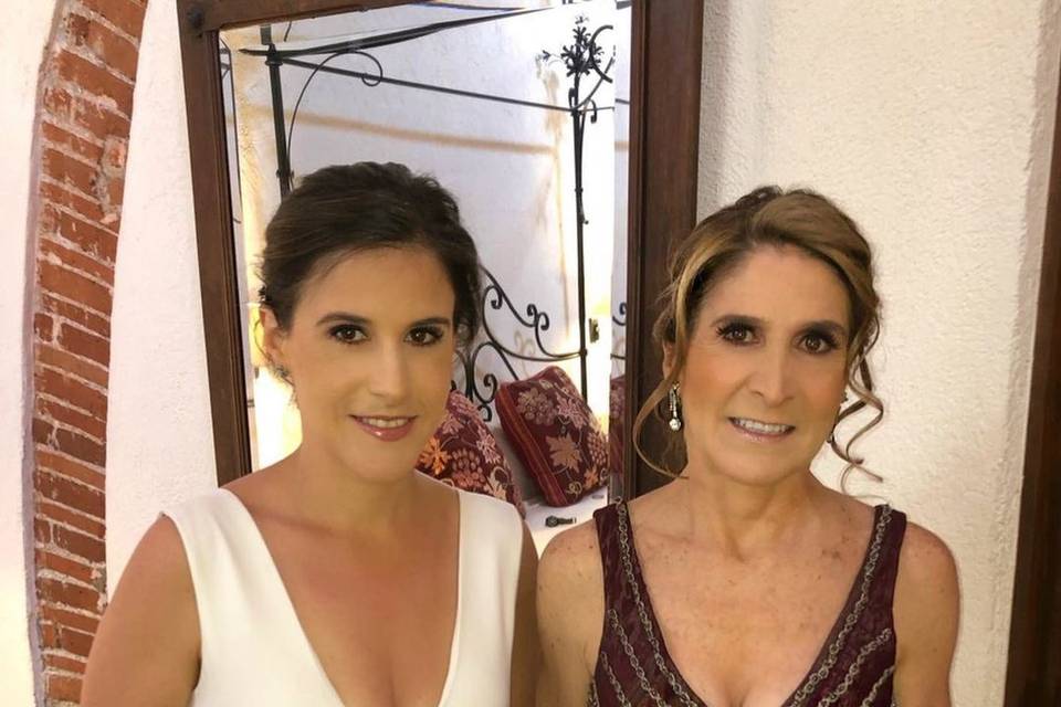 Novia y mamá