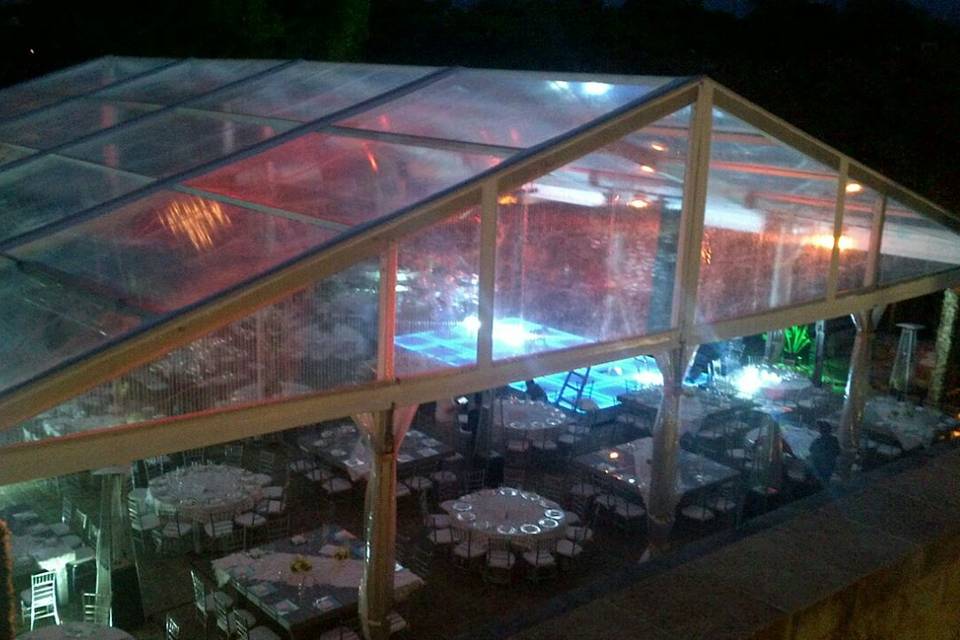 Carpa de cristal