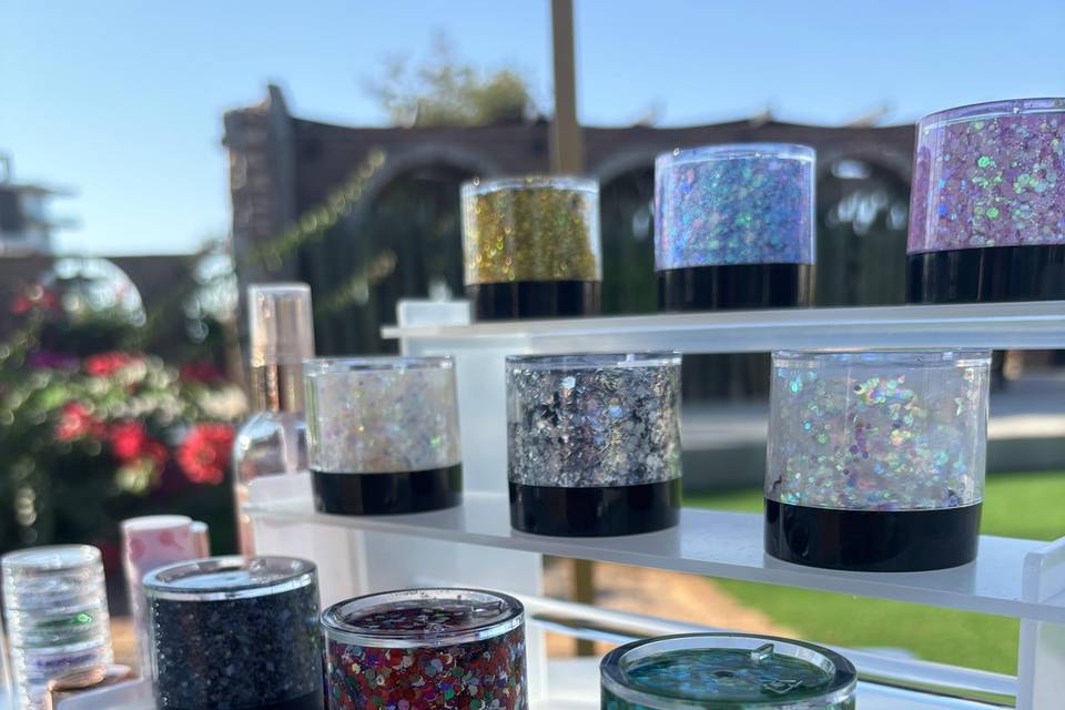 Glitter bar para eventos