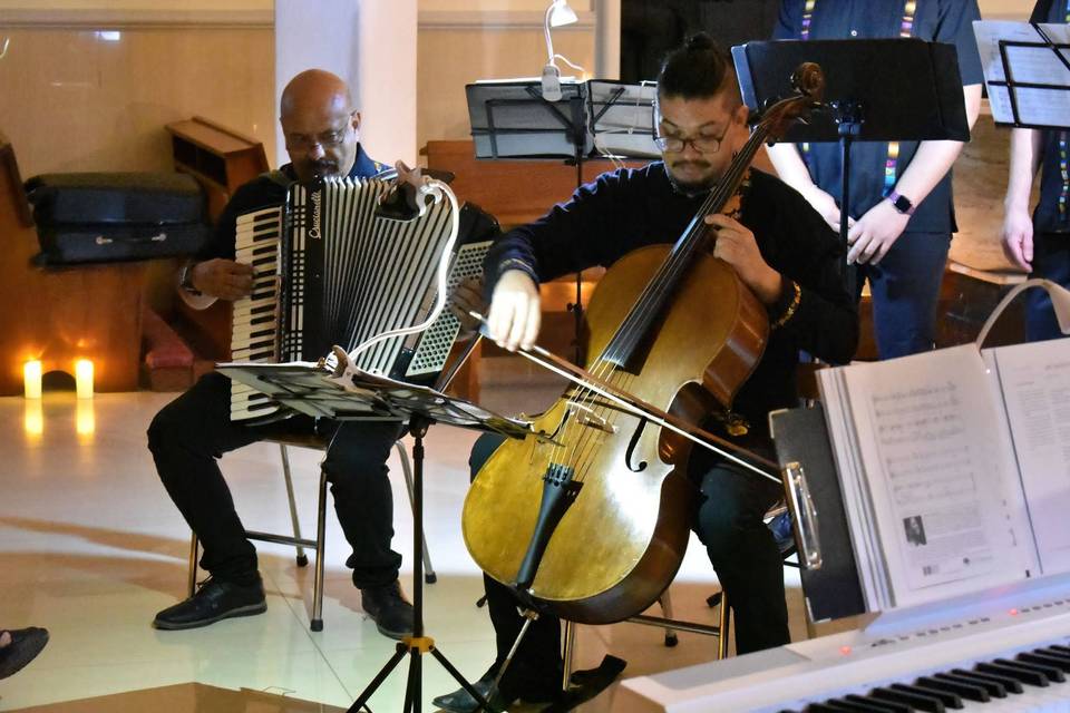 Acordeon y cello
