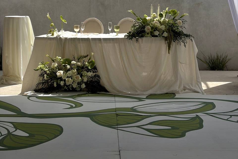 Mesa de novios