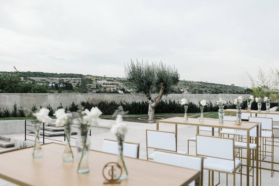 Lugar al aire libre para organización de eventos nupciales