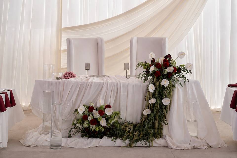 Mesa de novios