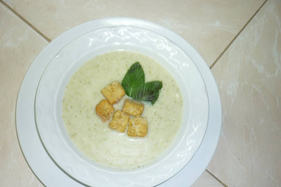 Crema de brocoli