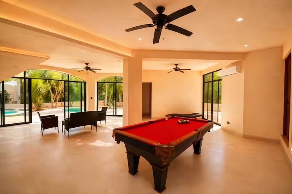 Salon interior climatizado