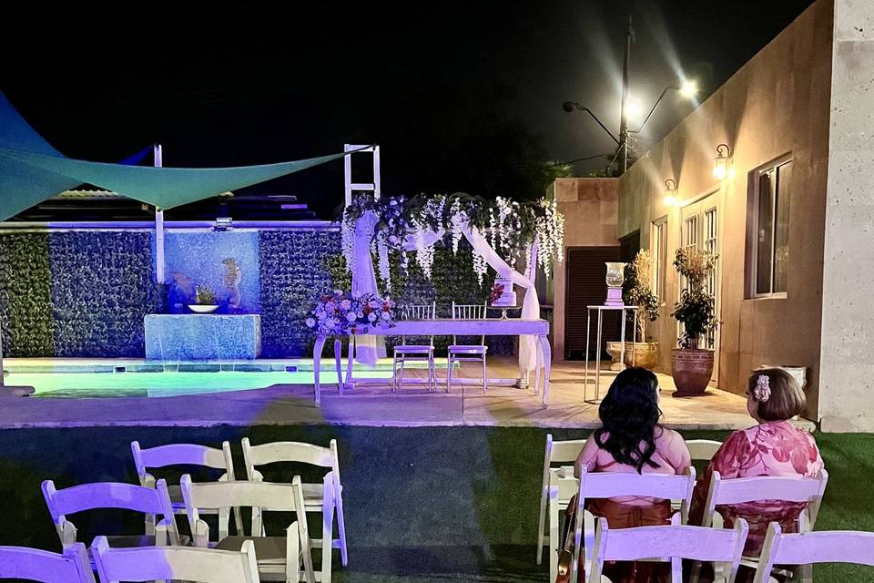 Espacio para ceremonia civil