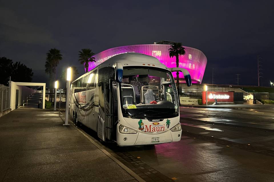 Autobús estacionado