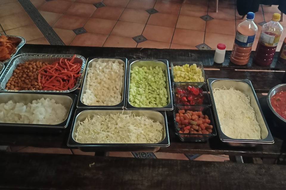 Servicio de platos Lokos