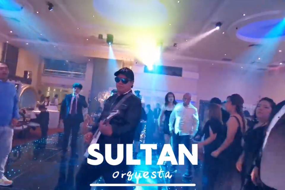 Músicos en pista
