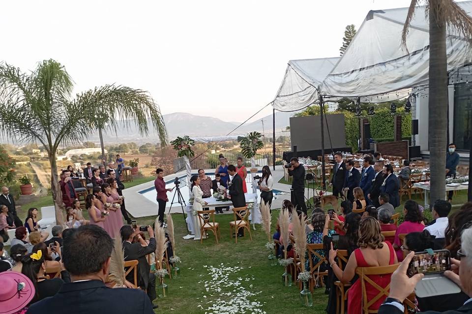 Boda en Cholula