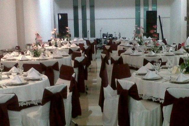 Mesas para los invitados