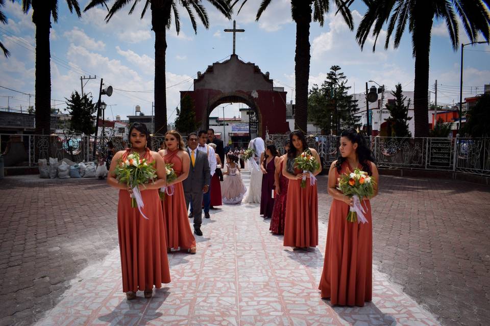 Ceremonia y damas