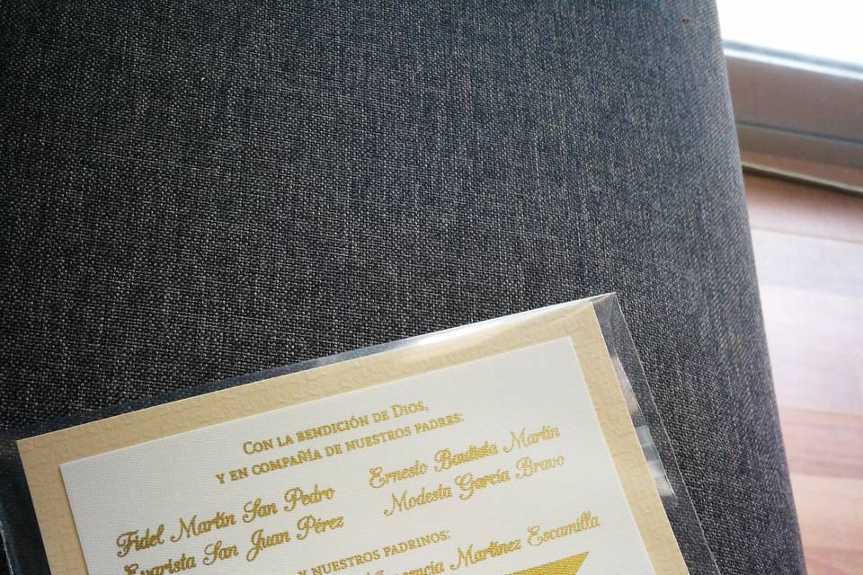 Invitacion sencilla