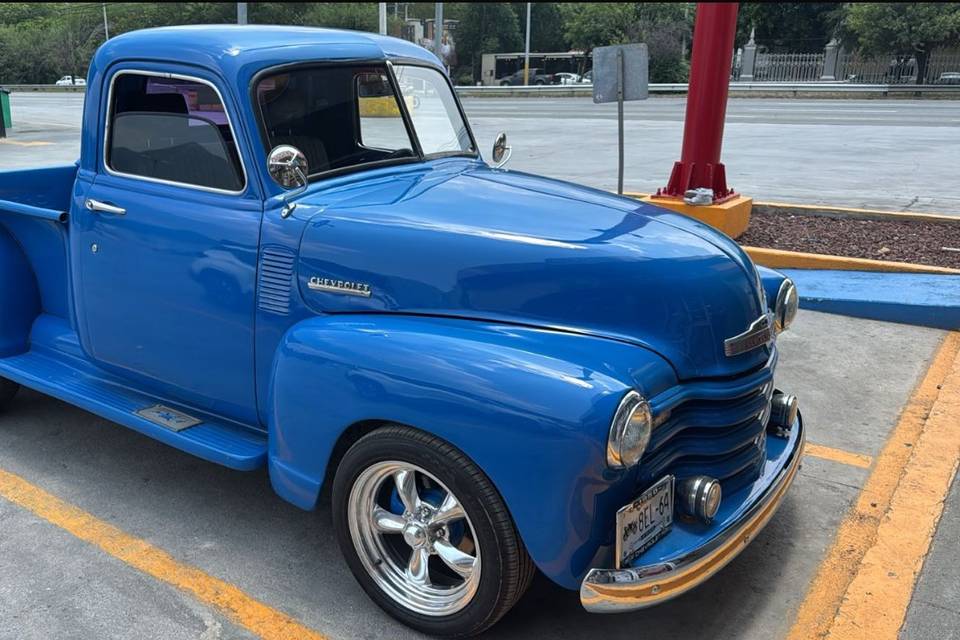 Chevrolet color azul