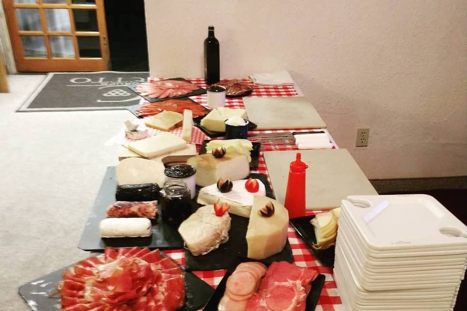 Catering tapas y baguettes